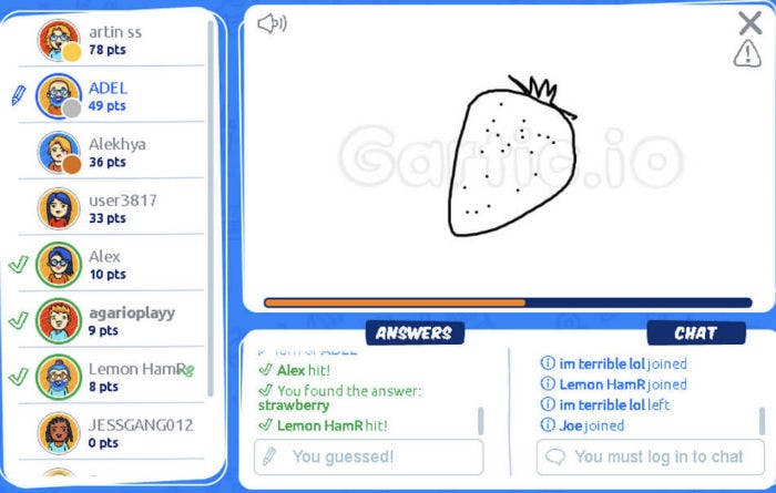 Gartic.io browser game