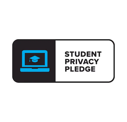 Learning Privacy Neon Red Sign Student Privacy Pledge