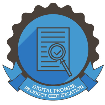 Digital Promise Product Certification badge for being Research-Based.