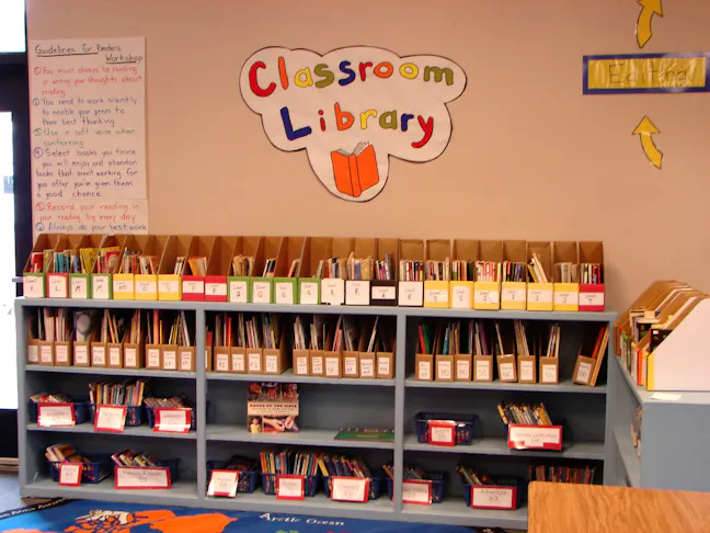 Classroom Reference Library 1. Label the books