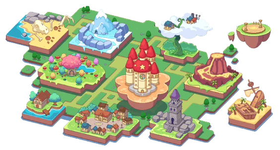 Prodigy Island map