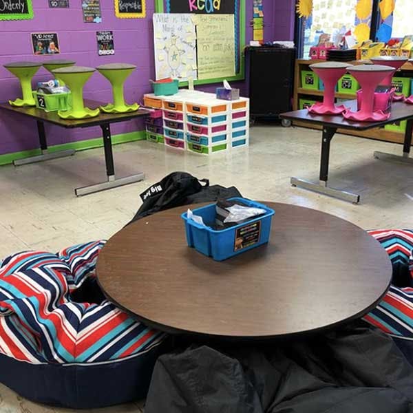 Bean bag chairs, exercise balls finding way into classrooms