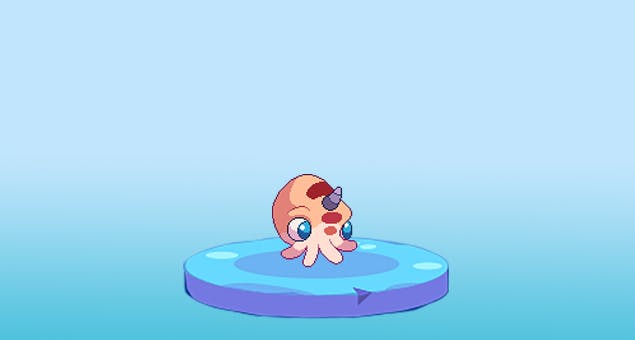 Image of Squibble, one of Prodigy Math Game's pets.