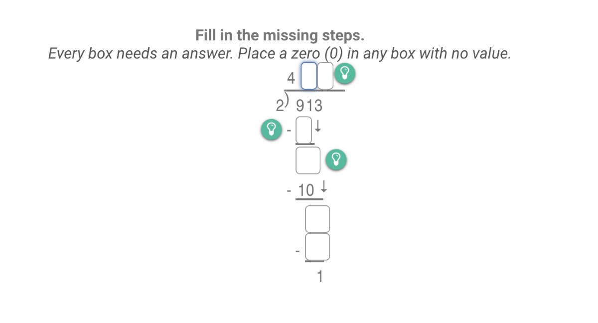 worksheet fun long division