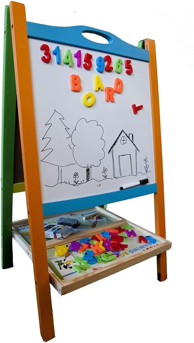 Double Sided easel for kids.