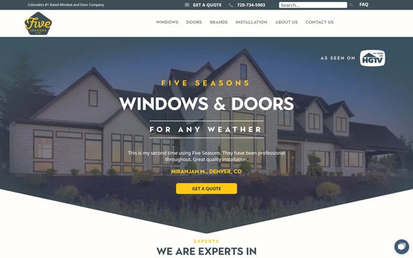 Five Seasons Windows - Hover Image