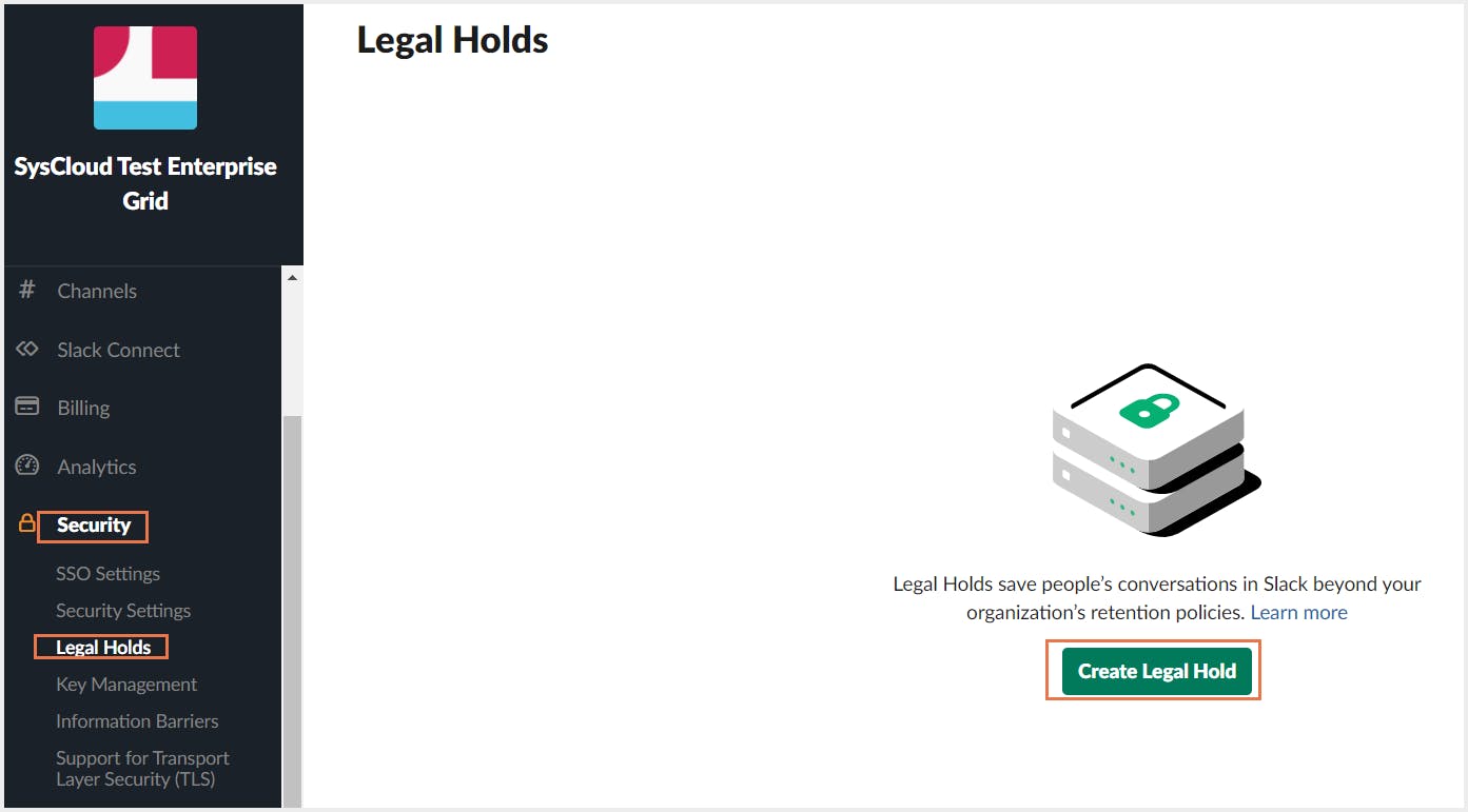 legal hold