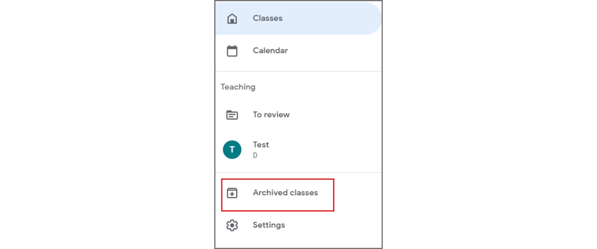 google classroom retention - archived classes