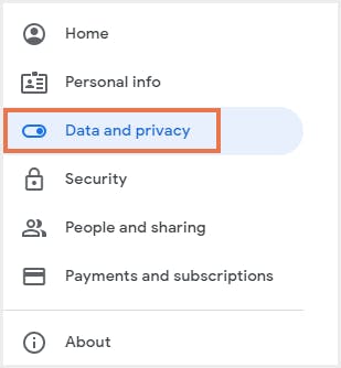 data and privacy