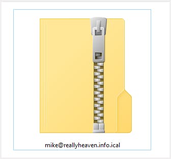 エクスポートされたイベントはダウンロードできます。