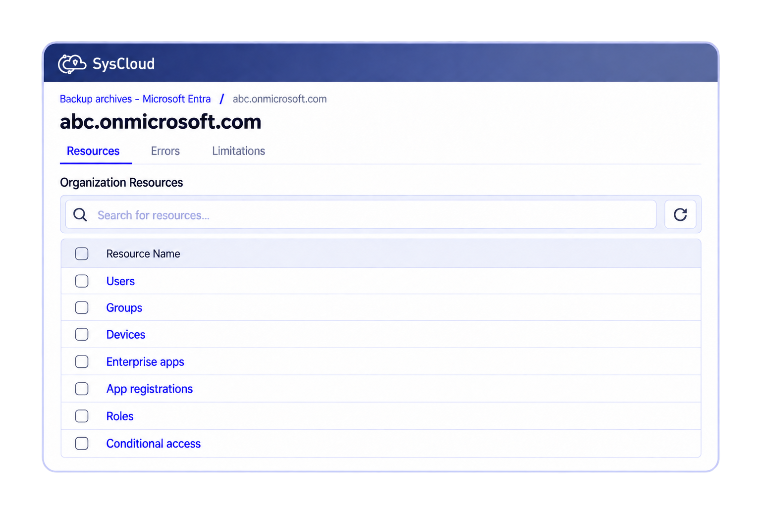 Run automated backup