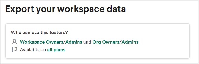 Slackからエクスポート