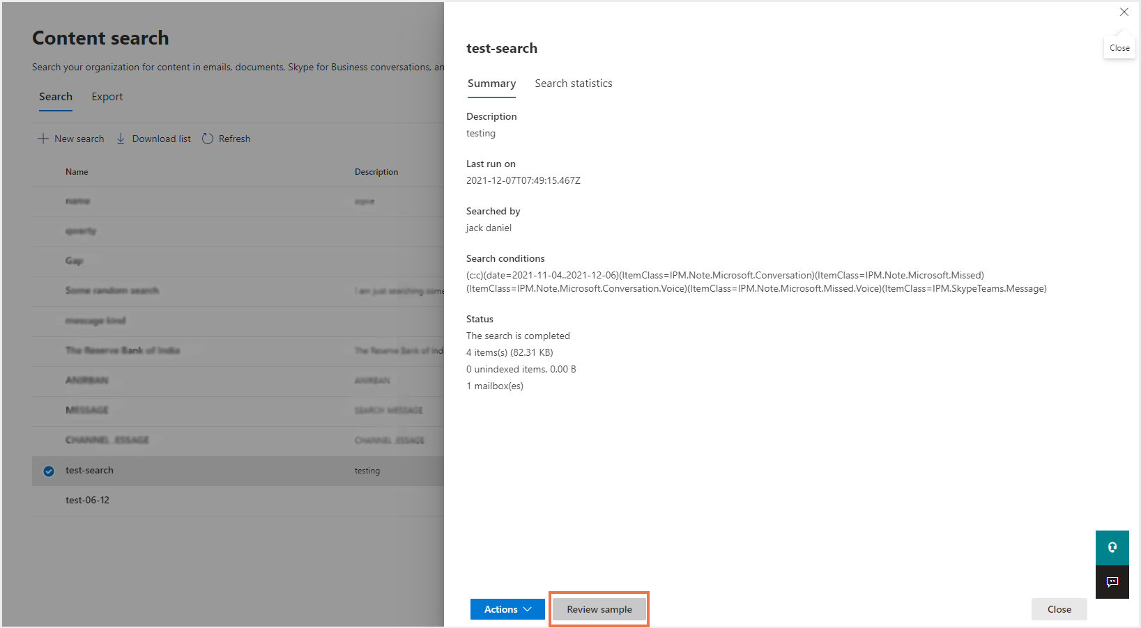 レビューサンプル