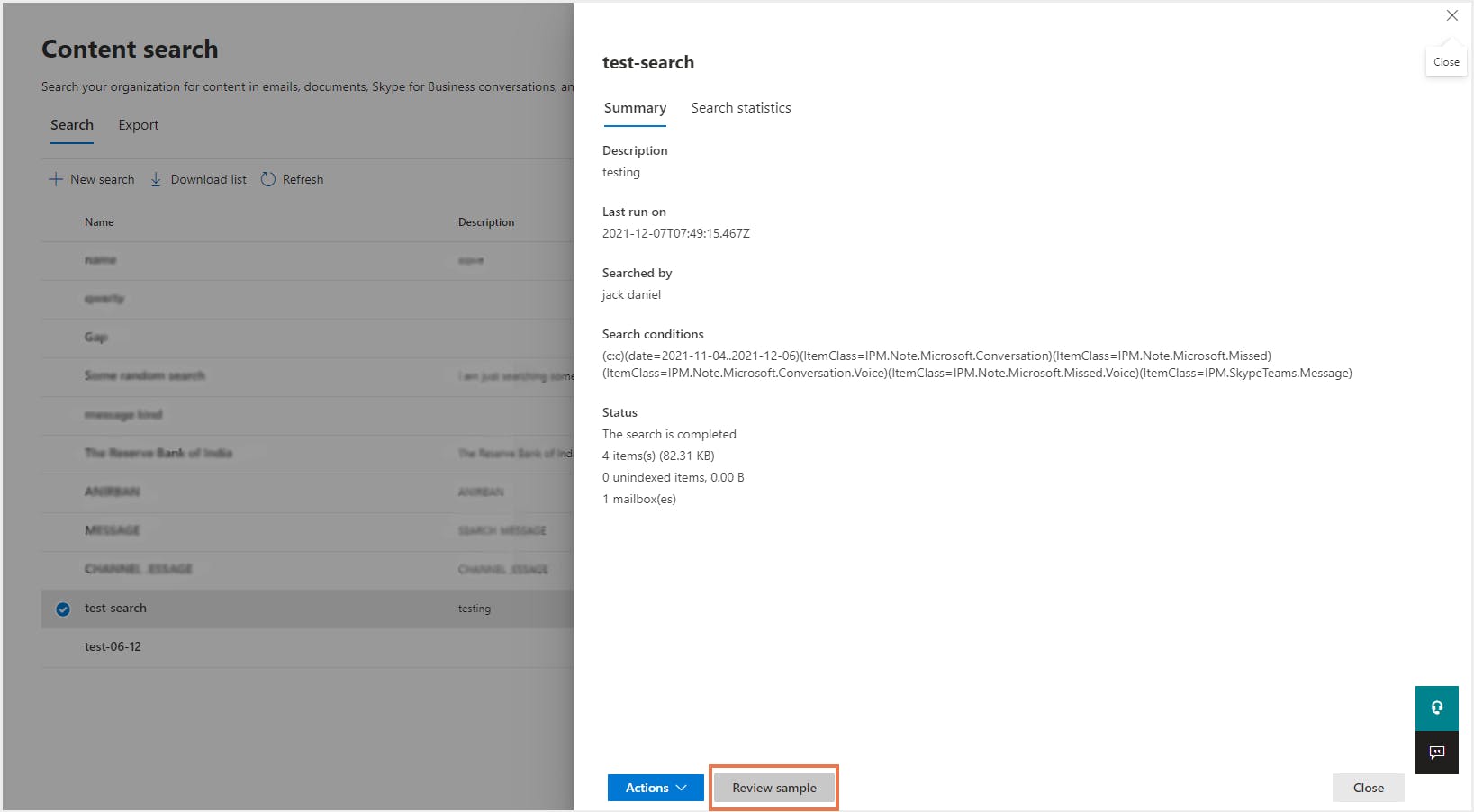 レビューサンプル