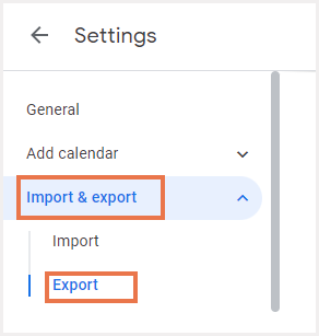 Googleカレンダーのイベントをエクスポートしてバックアップ
