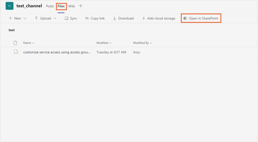 削除されたチームファイルの復元