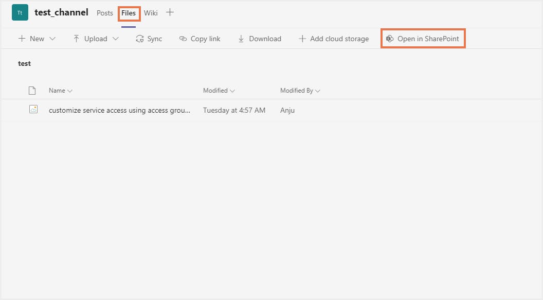 削除されたチームファイルの復元