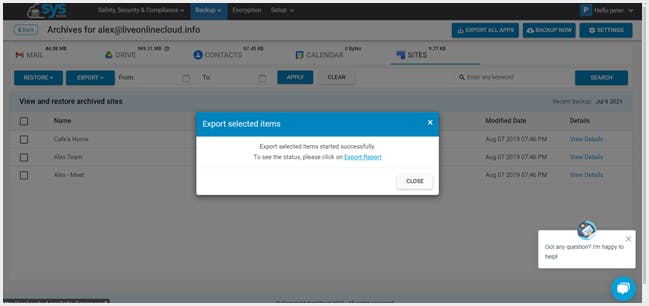 ステップ 4 システム