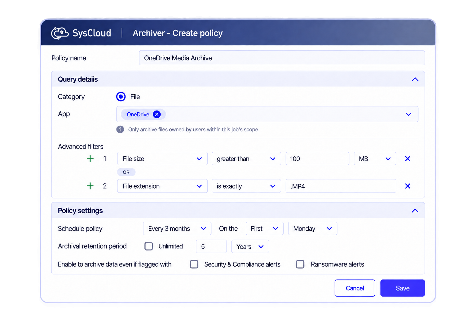 Archiver