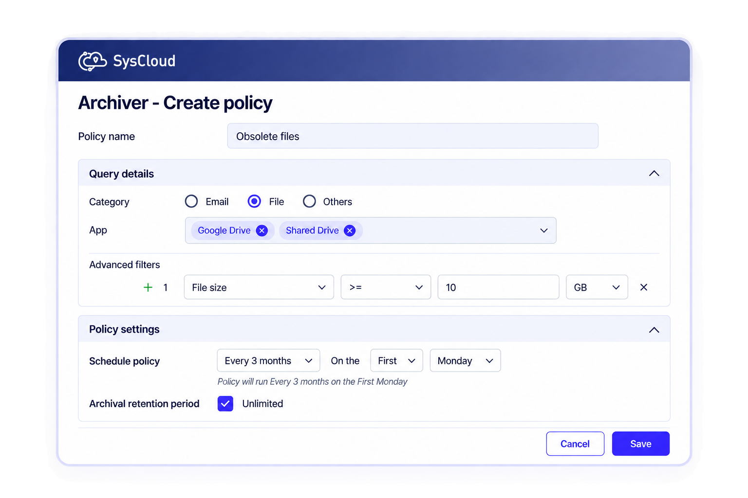 Simplify data lifecycle management