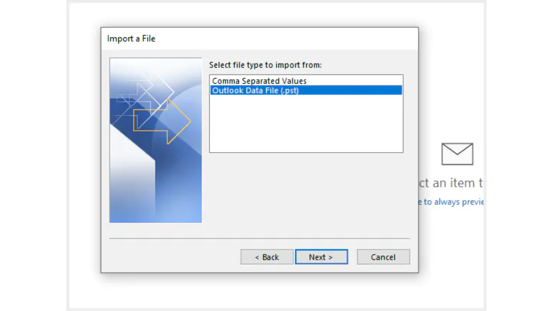 アウトルックデータファイル