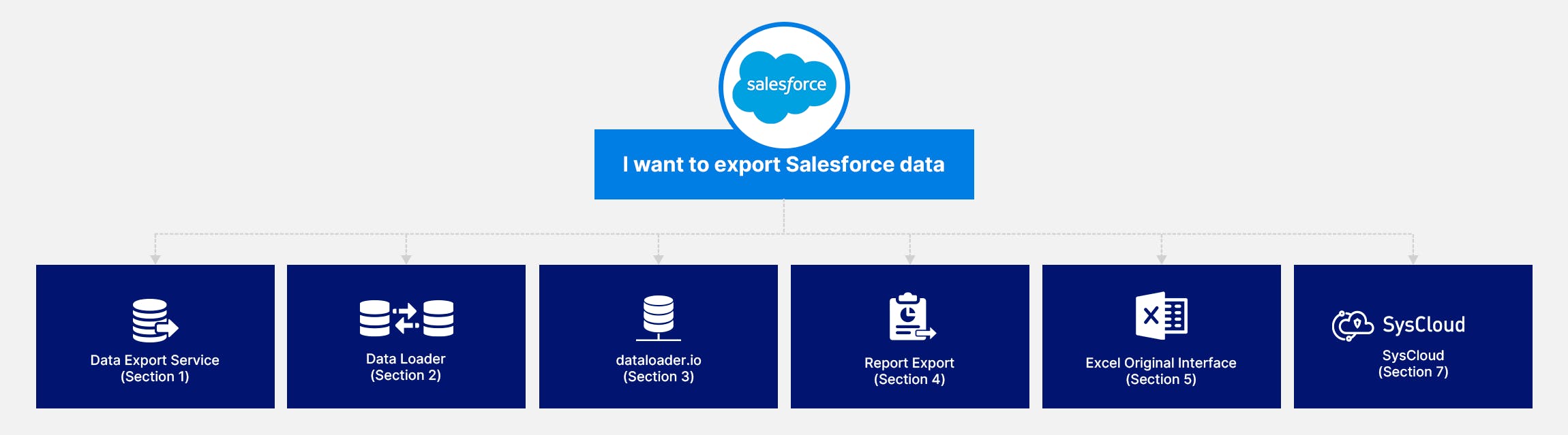 Salesforce data export