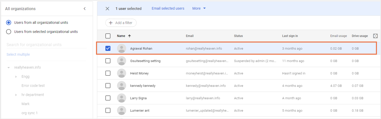 ユーザーリスト