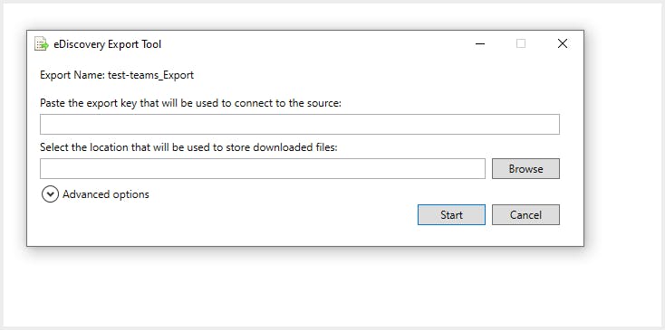 削除されたTeams-eDiscoveryエクスポートツールの復元