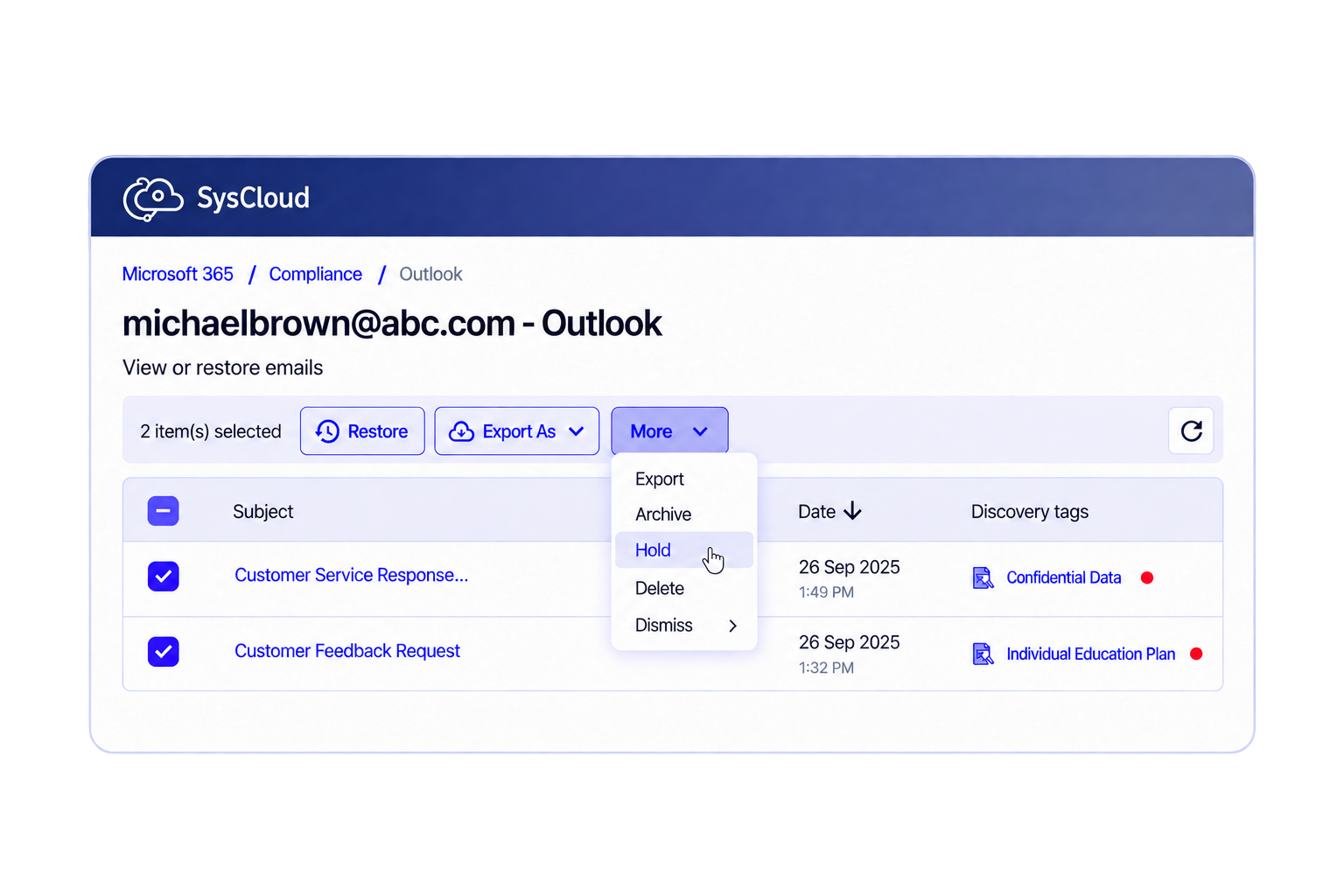 Detect and contain data leaks and compliance gaps