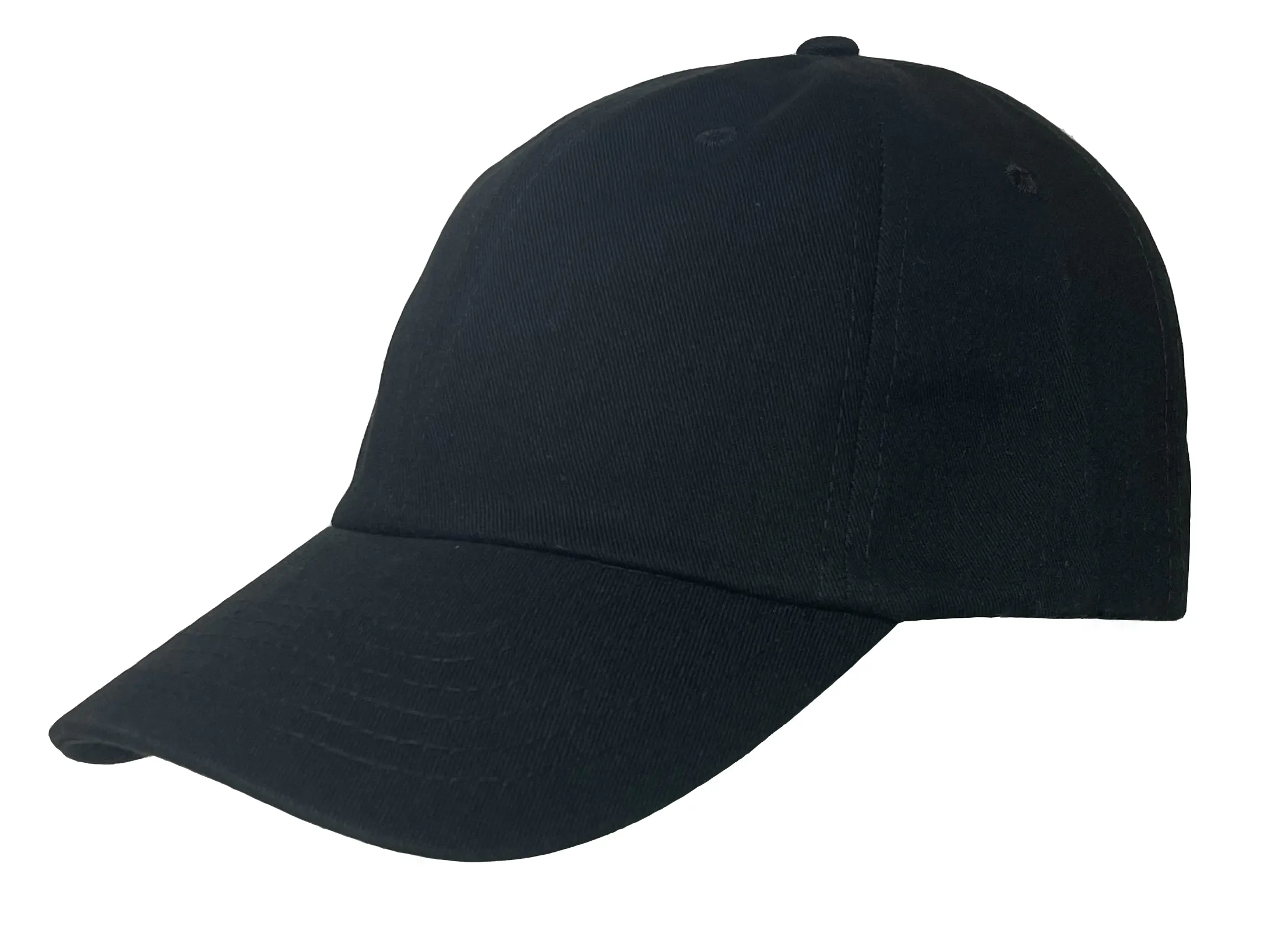 6 PANEL CHINO TWILL DAD CAP WITH BRASS BUCKLE CLOSURE