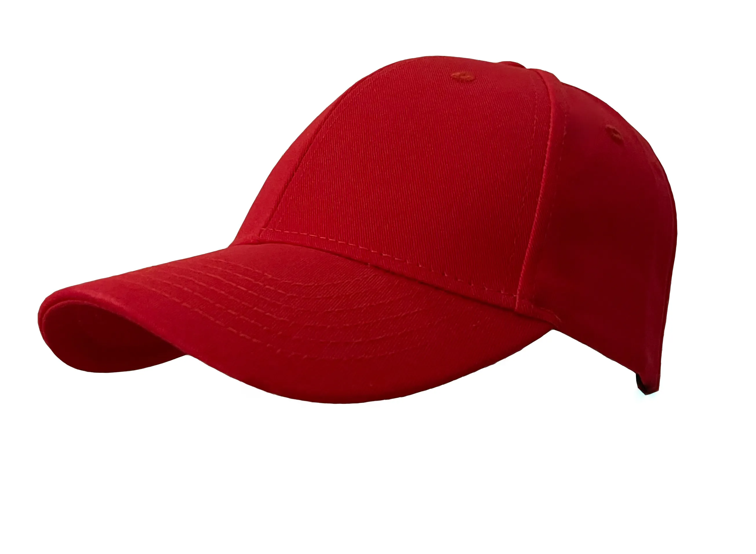 6 PANEL CHINO TWILL CAP WITH SILVER BUCKLE CLOSURE