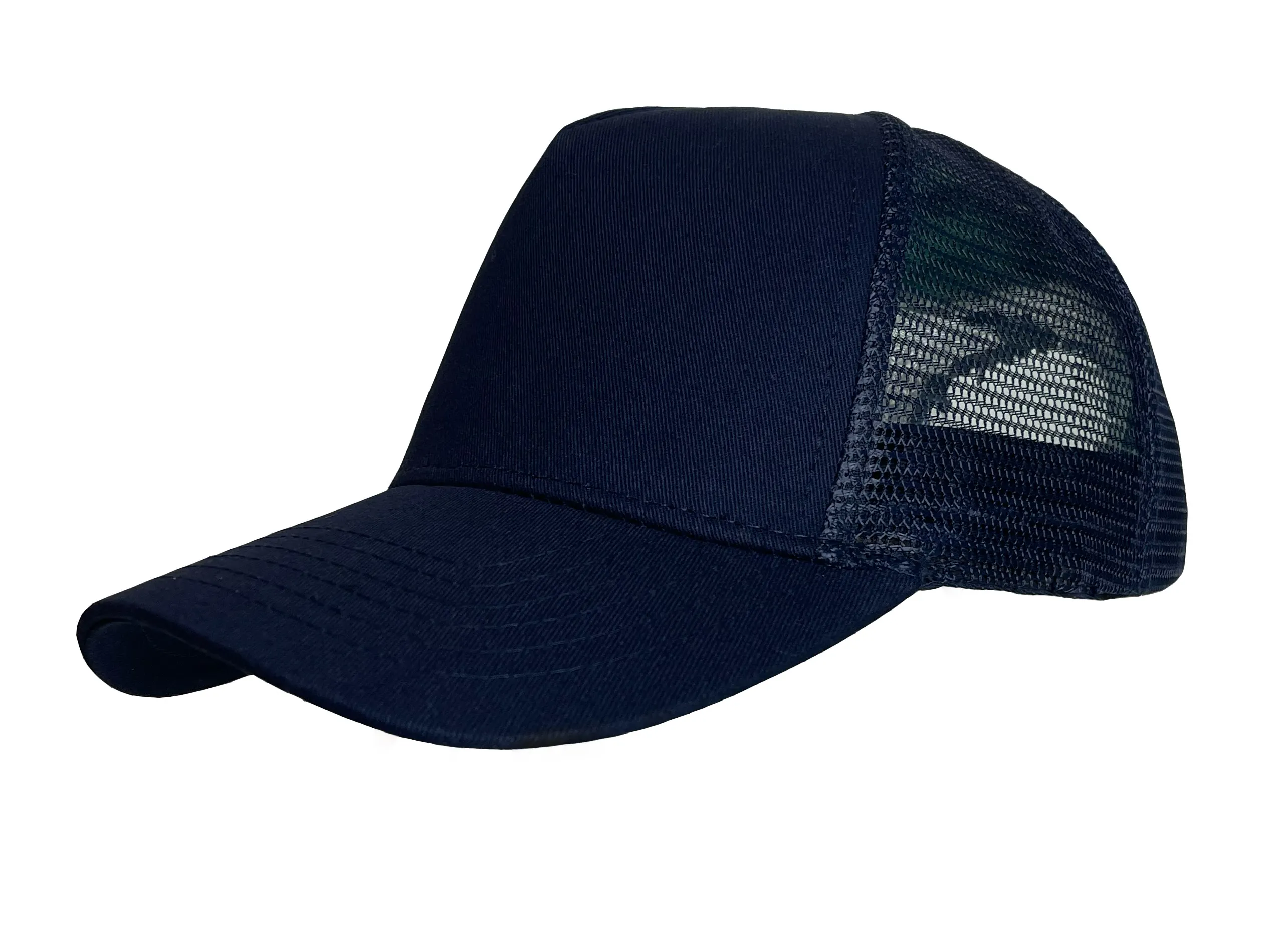 5 PANEL COTTON TWILL TRUCKER CAP