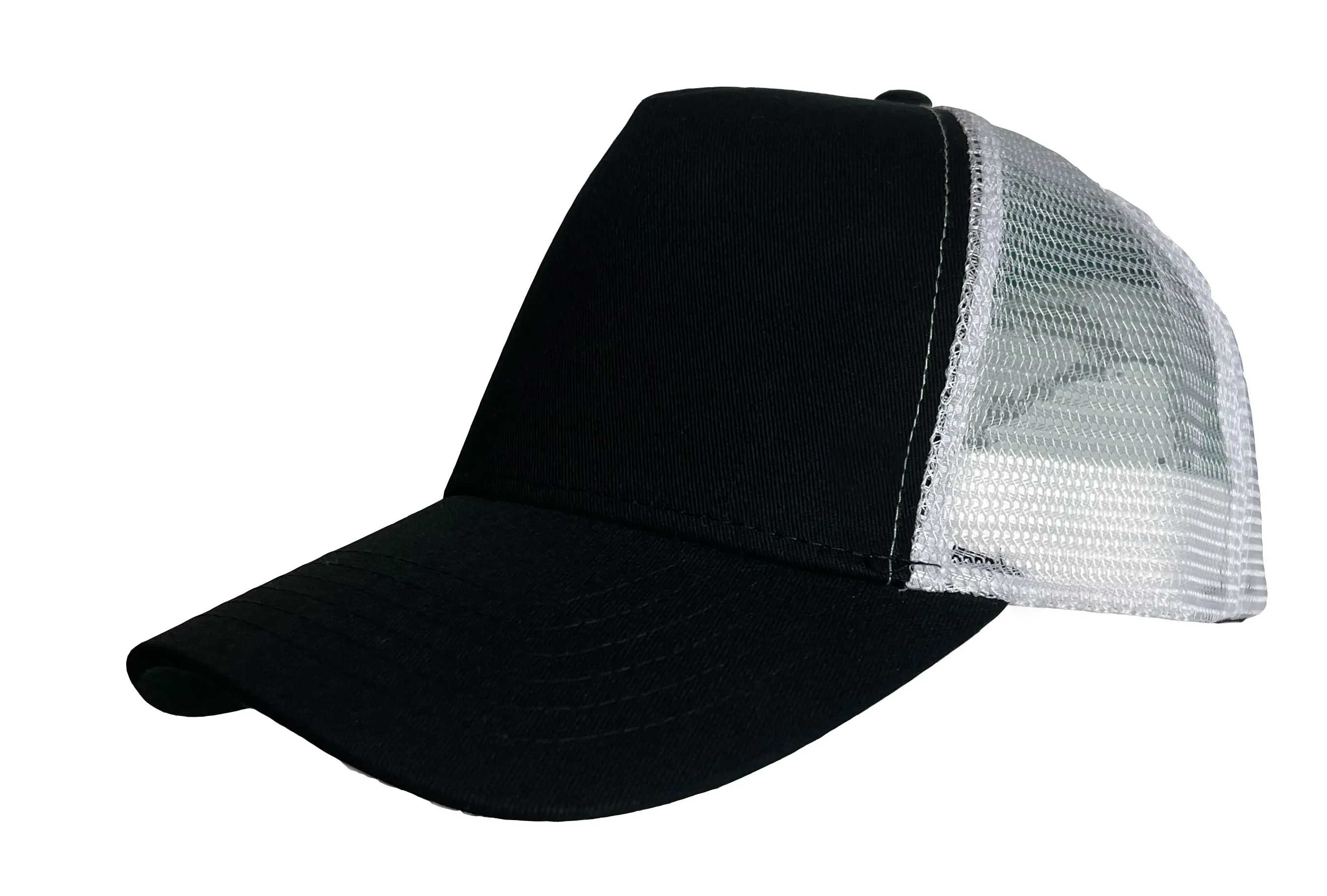 5 PANEL COTTON TWILL TRUCKER CAP