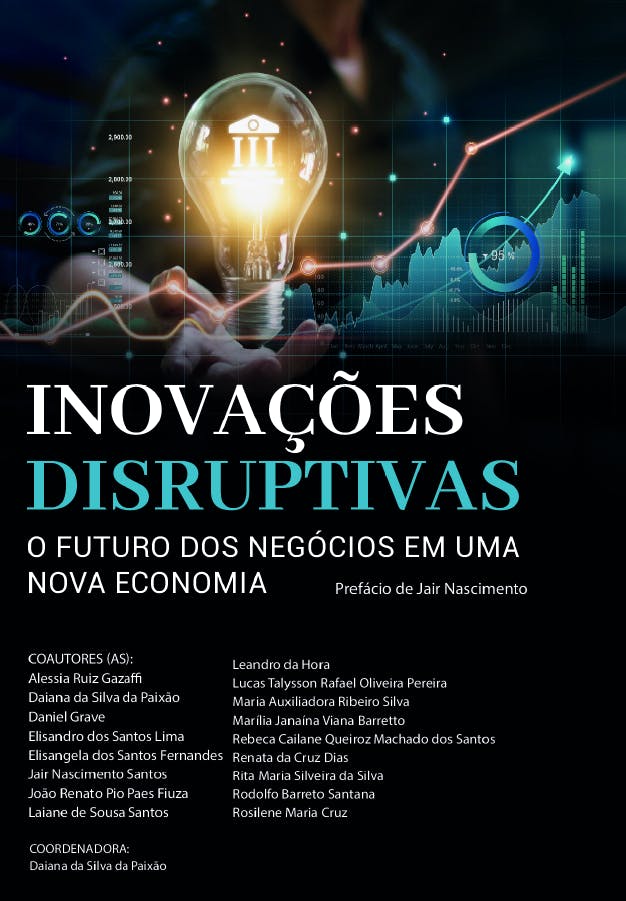 Capa do livro Inovações Disruptivas: O Futuro dos Negócios em uma Nova Economia