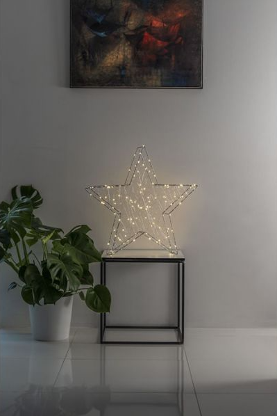 Julestjerne i stål från Konstsmide