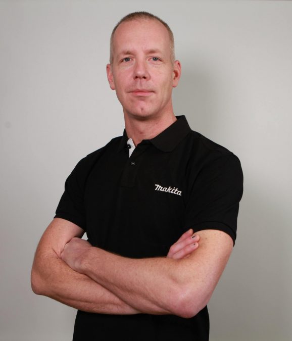 Porträtt av Magnus Eklund från Makita