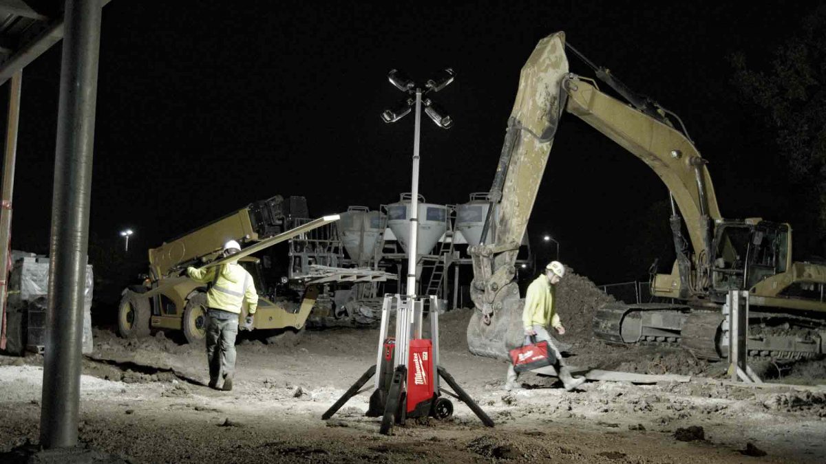 MX Fuel belysningsmast