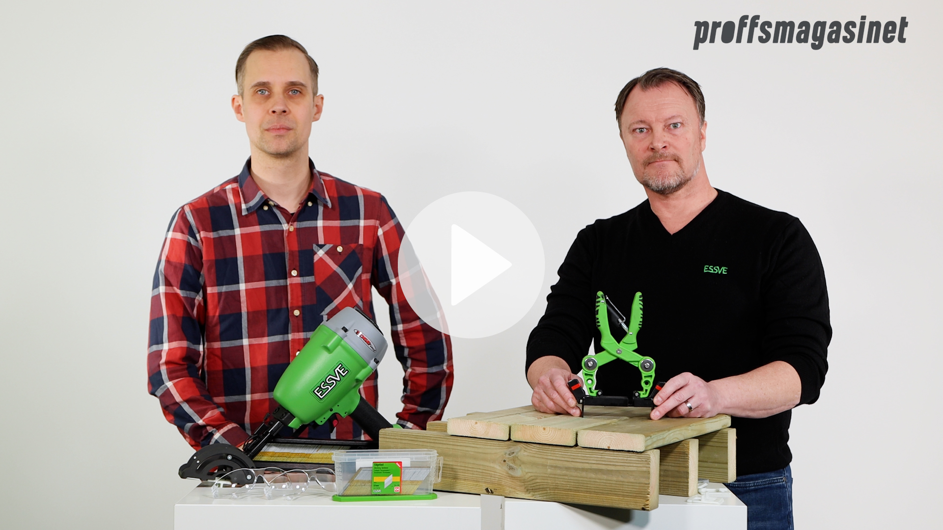 Nyhet: Essve Edgefast – nytt trallverktyg för dold infästning