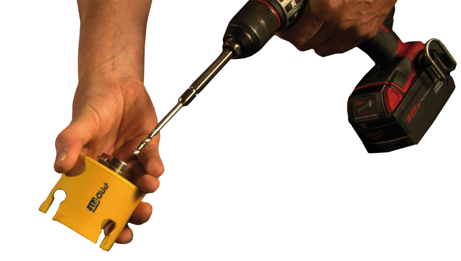 Pro-fit reikäsahanterä