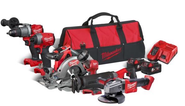 Verktygspaketet Milwaukee M18 FPP6C3-502B.