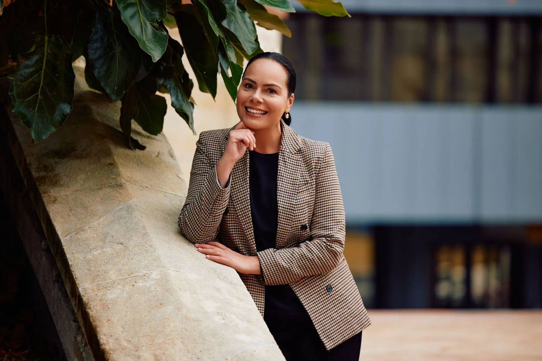 Executive business portrait photographed on location in Wellington CBD