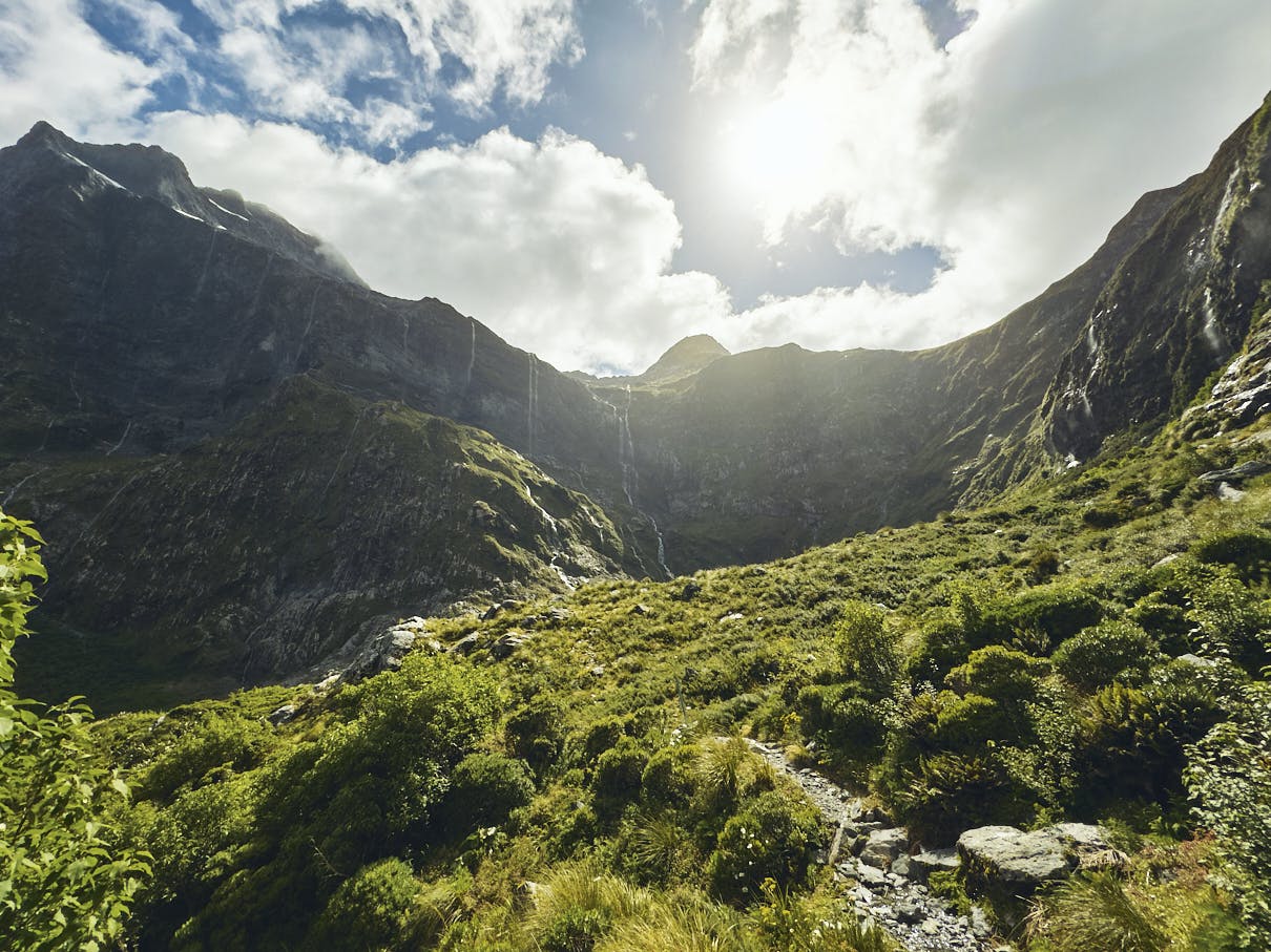 Descent into the Arthur Valley