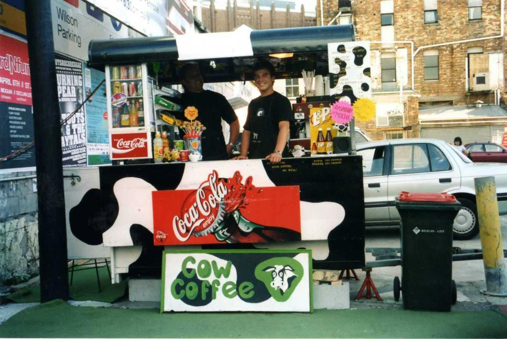 Co-owner of Cow Coffee - Auckland 2003