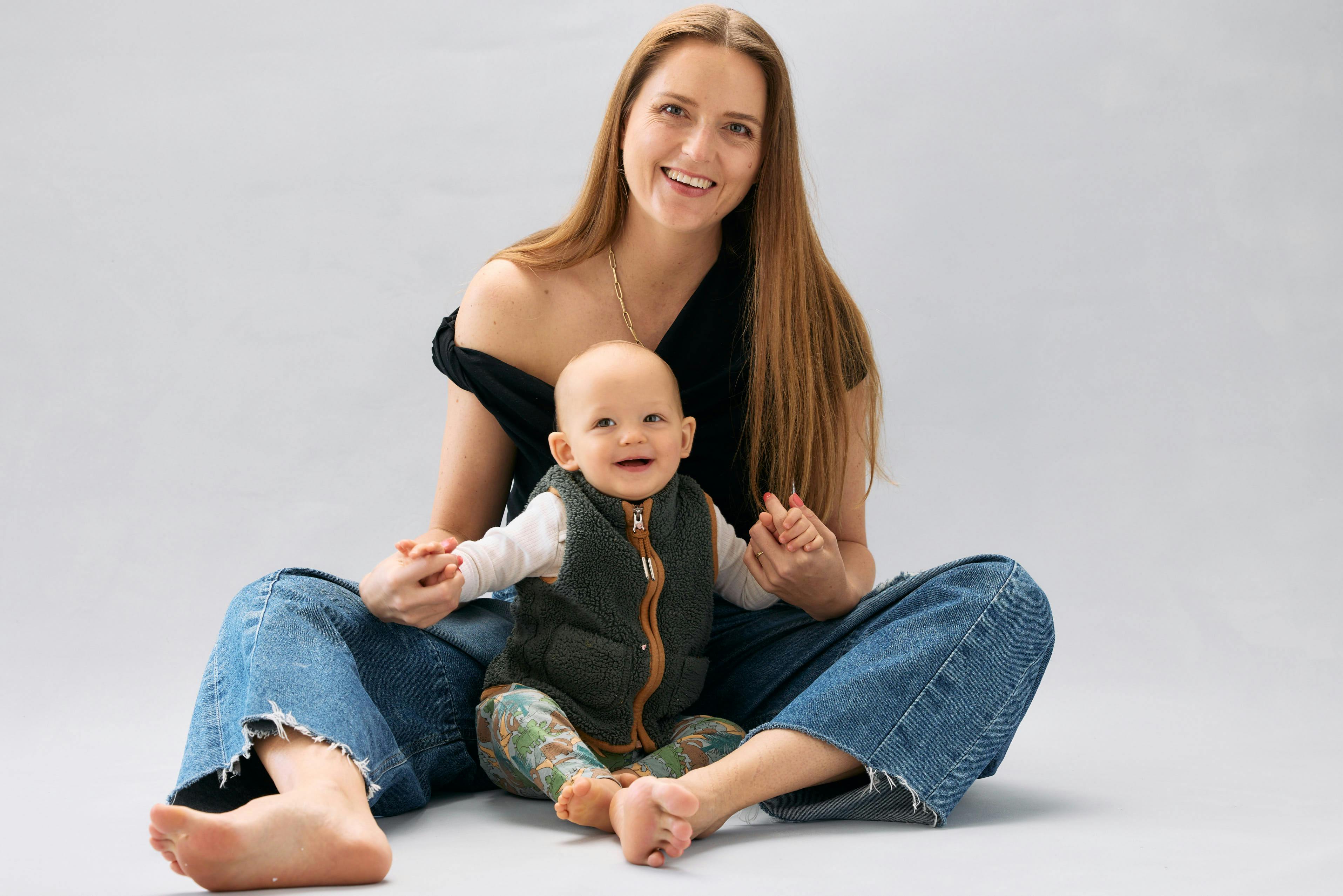 Jhana Millers and her son Atticus 