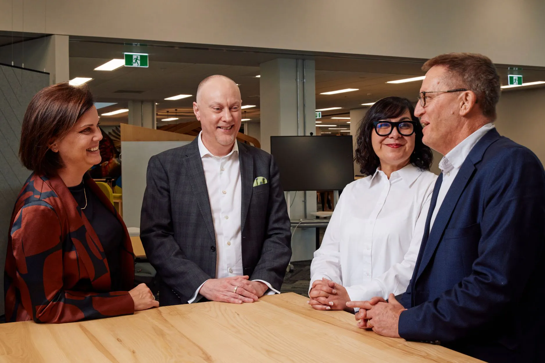 CEO photographed in their workplace for an executive profile session