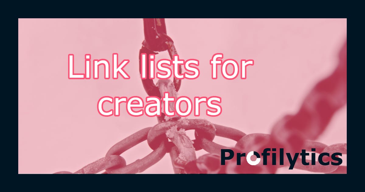 Link lists for creators