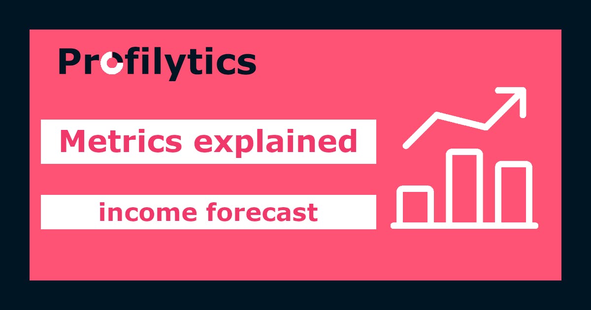 Metrics explained: income forecast