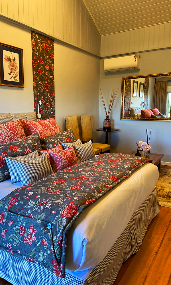 quarto de hotel de luxo