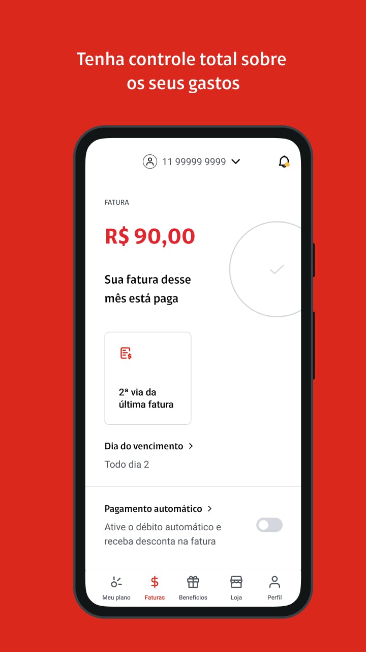 Claro inclui franquia exclusiva para  em plano pré-pago