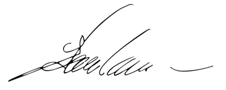 H. William Harlan signature